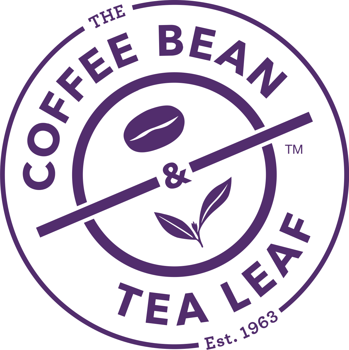 The Coffee Bean Logo in purple.